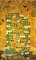 Tree of Life Stoclet Frieze by Gustav Klimt