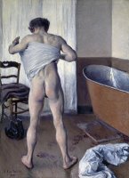 Gustave Caillebotte Man at His Bath.jpg by Gustave Caillebotte