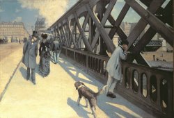 Le Pont de L'Europe by Gustave Caillebotte