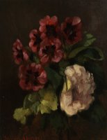 Bouquet De Fleurs by Gustave Courbet