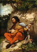 Guitarrero by Gustave Courbet