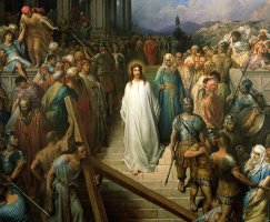 Christ Leaves his Trial by Gustave Dore