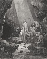 Daniel In The Den Of Lions by Gustave Dore