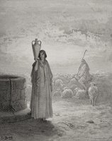 Jacob Keeping Laban's Flock by Gustave Dore