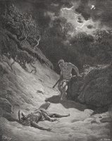 The Death Of Abel by Gustave Dore