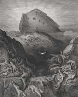 The Dove Sent Forth From The Ark by Gustave Dore