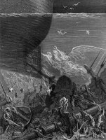 The Spirit That Had Followed The Ship From The Antartic by Gustave Dore