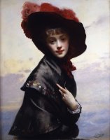 The Coquette by Gustave Jean Jacquet