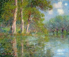A Bend in the Eure by Gustave Loiseau