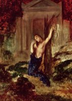 Orpheus At The Tomb Of Eurydice by Gustave Moreau