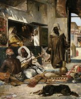 An Arms Merchant in Tangiers by Gyula Tornai