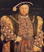 Portrait of Henry VIII (1491 1547) Aged 49 by Hans Holbein the Younger