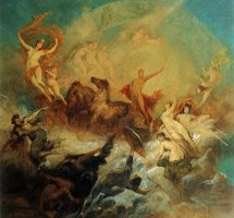 The Victory of Light Over Darkness by Hans Makart