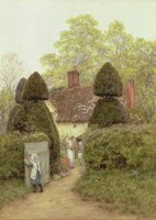 Cottage Near Pinner by Helen Allingham