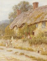 Cottage near Wells Somerset by Helen Allingham