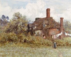 In the Spring by Helen Allingham
