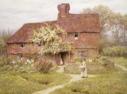 Rose Cottage by Helen Allingham