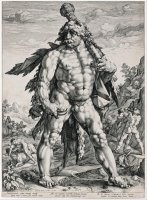 The Great Hercules by Hendrick Goltzius