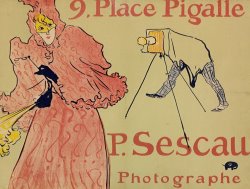 P. Sescau, Photographer by Henri de Toulouse-Lautrec