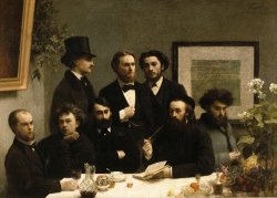 By The Table by Henri Fantin Latour