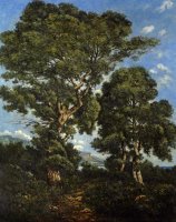 In The Forest by Henri-Joseph Harpignies
