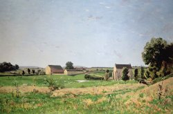 Landscape In Saulce by Henri-Joseph Harpignies