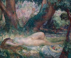 Sleeping Nymph by Henri Lebasque