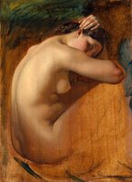 Study of a Female Nude by Henri Lehmann