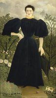 Portrait of Madame M; by Henri Rousseau