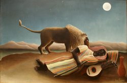 The Sleeping Gypsy II by Henri Rousseau