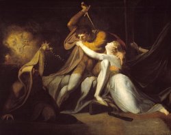 Percival Delivering Belisane From The Enchantment of Urma by Henry Fuseli