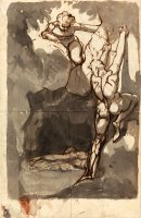 Study for The 'finding of The Body of Bassanio' by Henry Fuseli