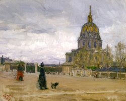 Les Invalides, Paris by Henry Ossawa Tanner