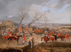 Hunting Scene The Kill by Henry Thomas Alken