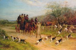 Hounds First, Gentlemen, Hounds First by Heywood Hardy