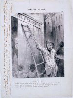 Caricatures Du Jour Desillusion! by Honore Daumier