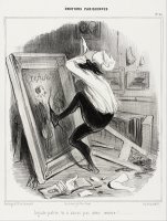 Ingrat Patrie, Tu N'auras Pas Mon Oeuvre!... by Honore Daumier