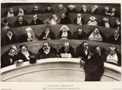 Le Ventre Legislatif (the Legislative Belly) by Honore Daumier