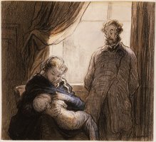 The Family by Honore Daumier