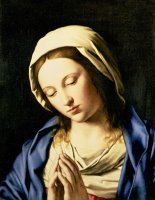 Madonna at Prayer by Il Sassoferrato