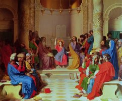 Jesus Among the Doctors by Ingres