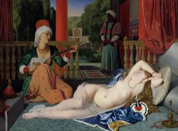 Odalisque with Slave by Ingres