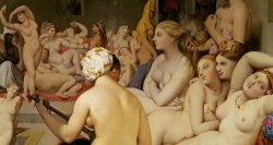 The Turkish Bath by Ingres