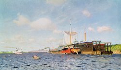 Fresh Wind On The Volga by Isaak Ilyich Levitan