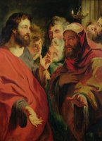 Christ Instructing Nicodemus by Jacob Jordaens