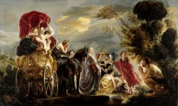 The Meeting of Odysseus And Nausicaa by Jacob Jordaens