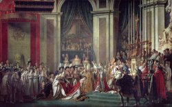 The Consecration of The Emperor Napoleon (1769 1821) And The Coronation of The Empress Josephine (1763 1814) by Pope Pius Vii, 2nd December 1804 by Jacques Louis David