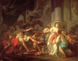 The Death of Seneca by Jacques Louis David