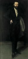 Arrangement in Black Portrait of F. R. Leyland by James Abbott McNeill Whistler