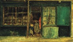Carlyle's Sweetstuff Shop by James Abbott McNeill Whistler